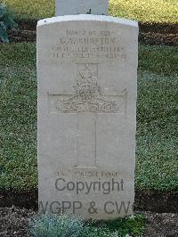 Salonika (Lembet Road) Military Cemetery - Burston, Gilbert Albert